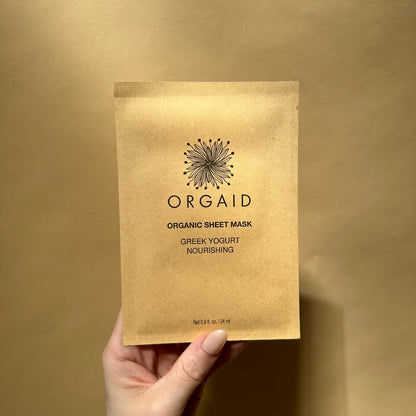 orgaid / organic sheet mask - firming & nourishing