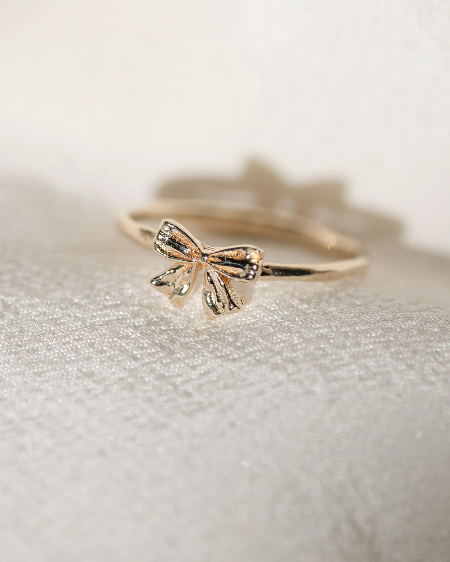 petite bow ring