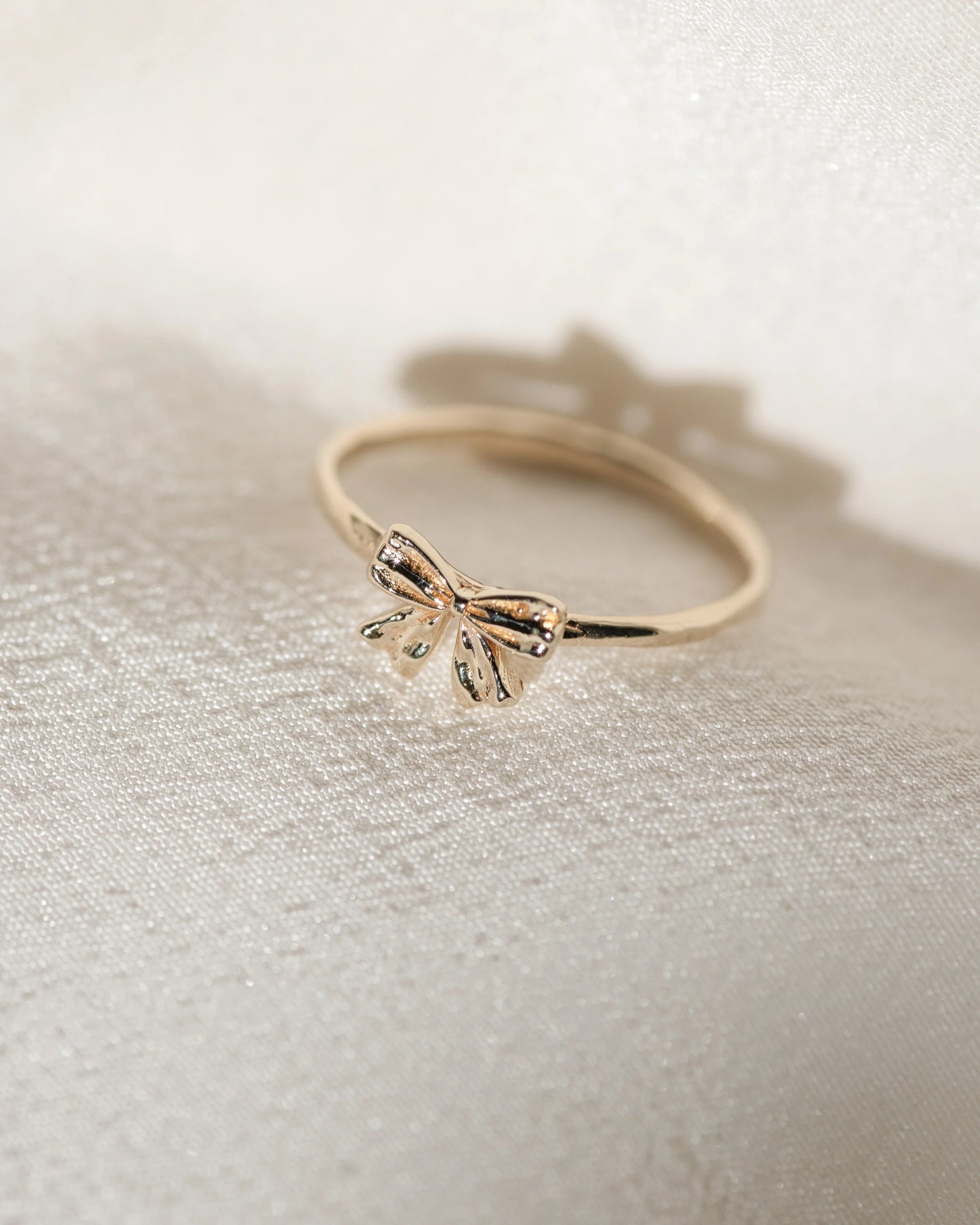 petite bow ring