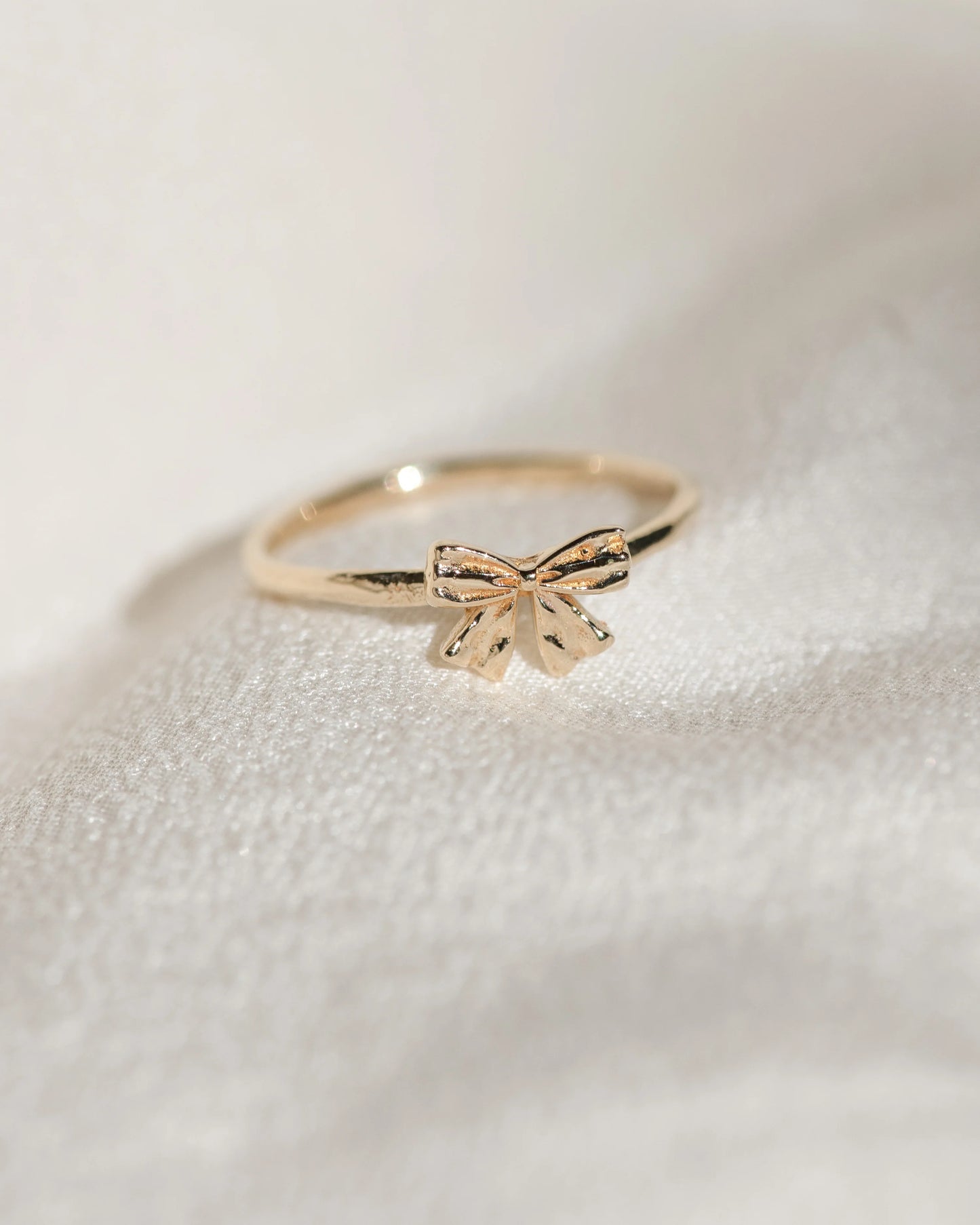 petite bow ring