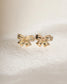 petite bow stud earrings