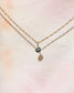 heirloom pendant necklace - aquamarine