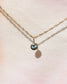 heirloom pendant necklace - aquamarine