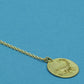 zodiac medal pendant necklace - scorpio