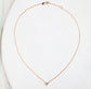 akari necklace - natural diamond