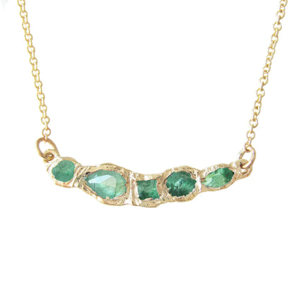 journey treasure necklace - emerald