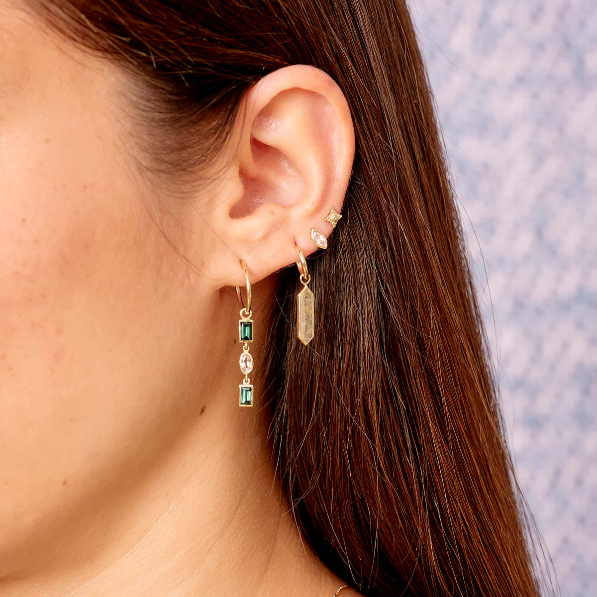 métier / dala stud earring - single