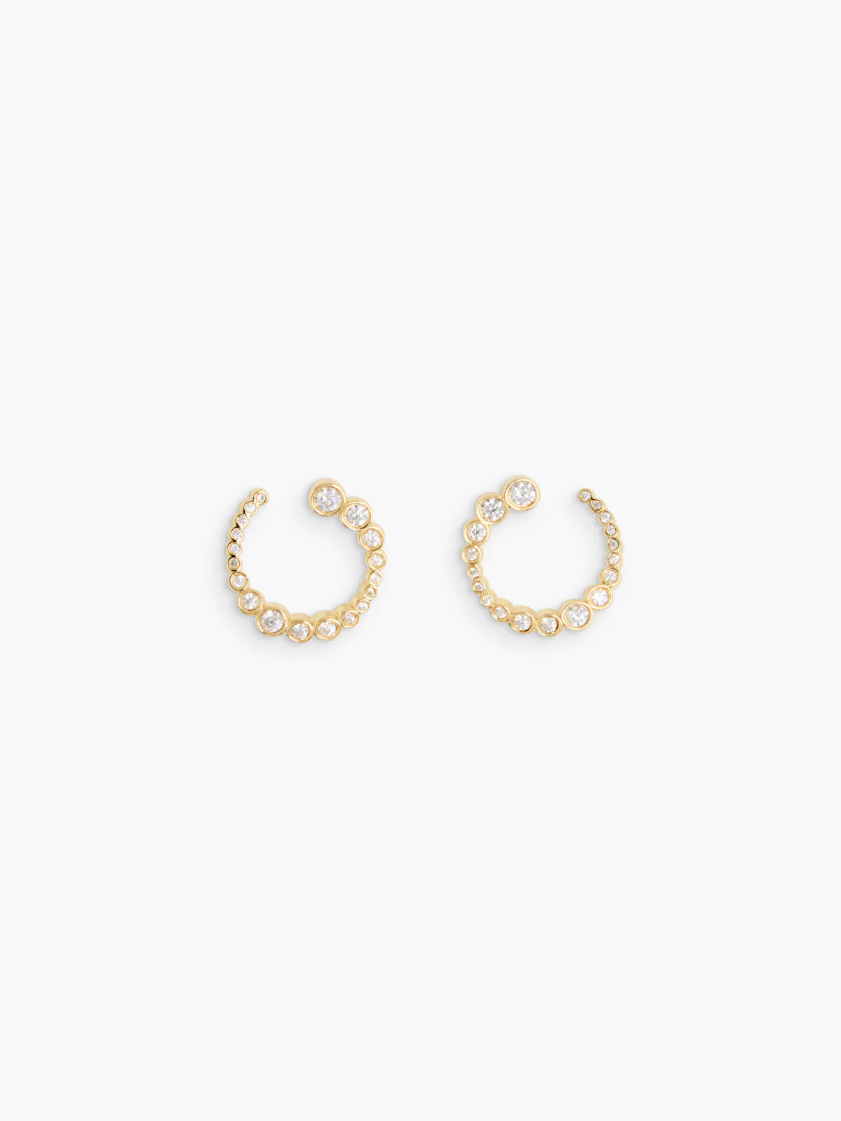 odette spiral earrings