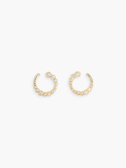 odette spiral earrings