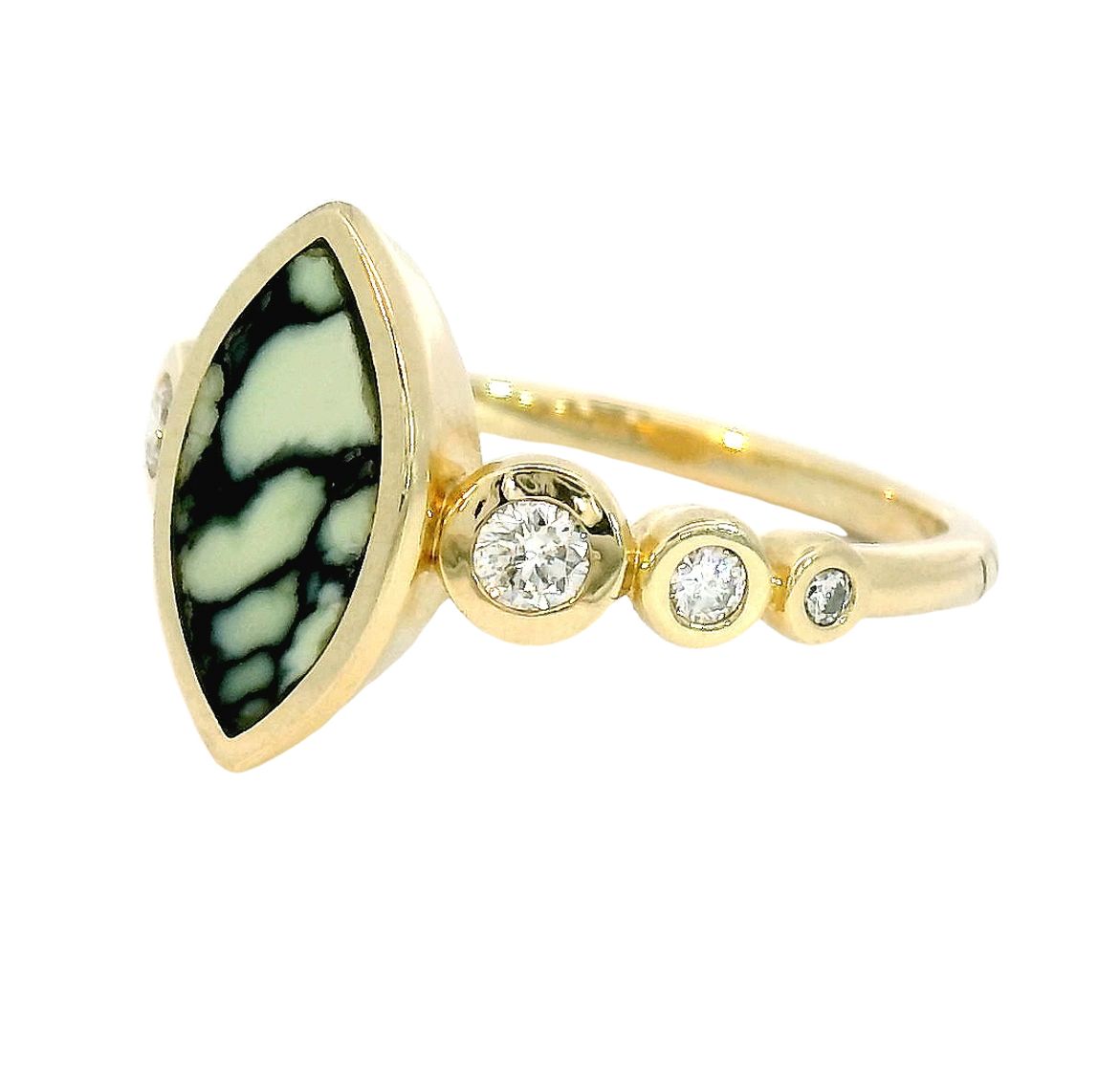 mintaka ring - angel wing variscite