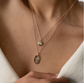 keeper necklace - mother of pearl