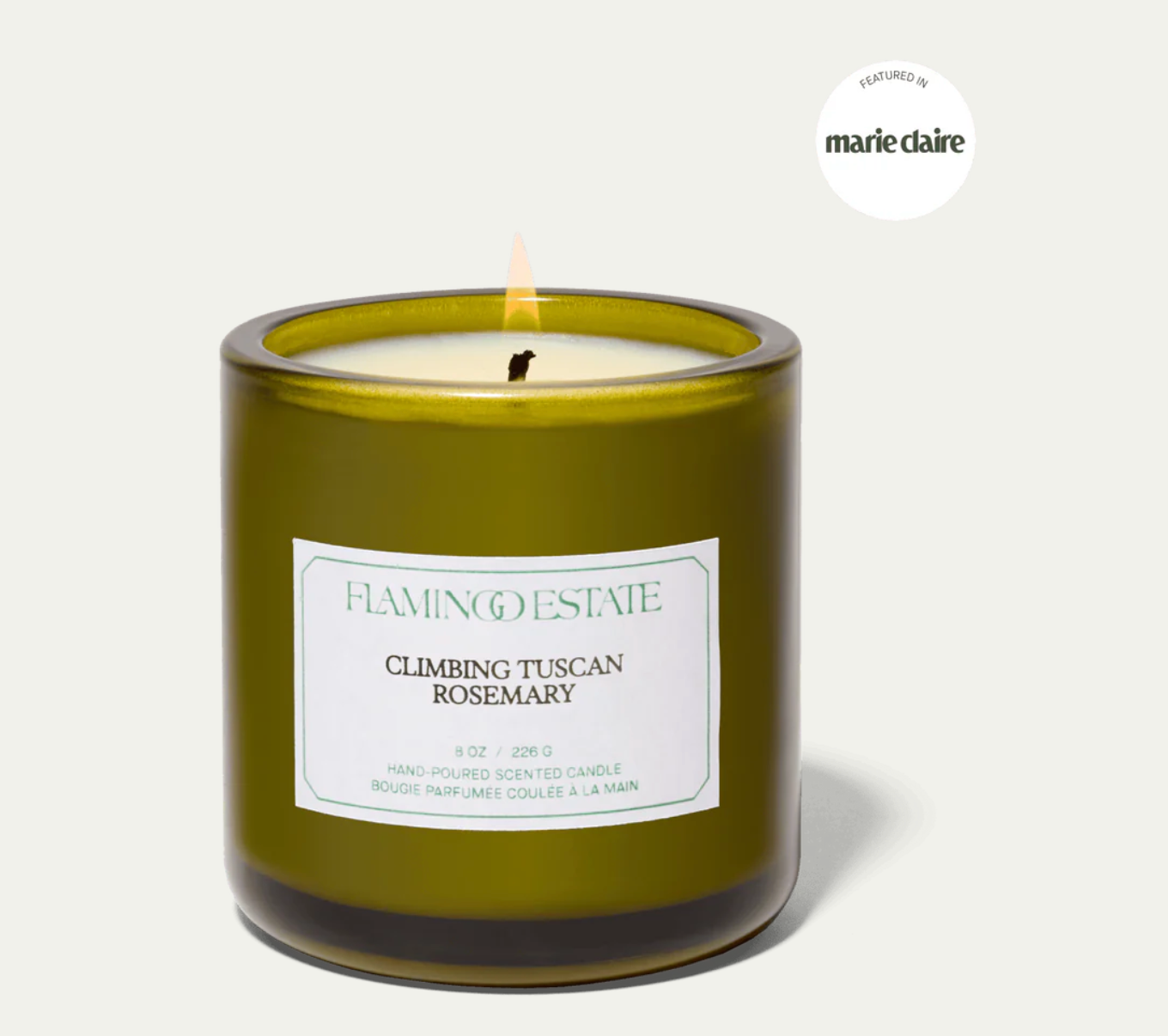 flamingo estate / climbing tuscan rosemary candle