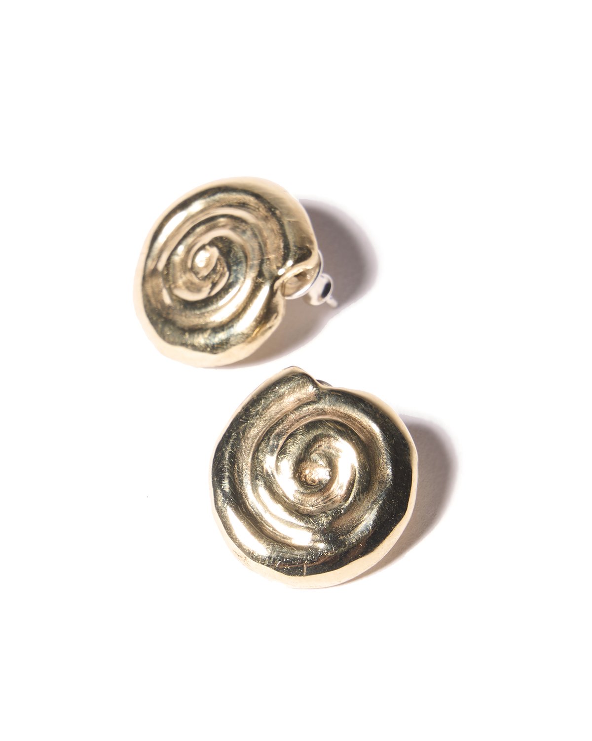 spiral shell earrings