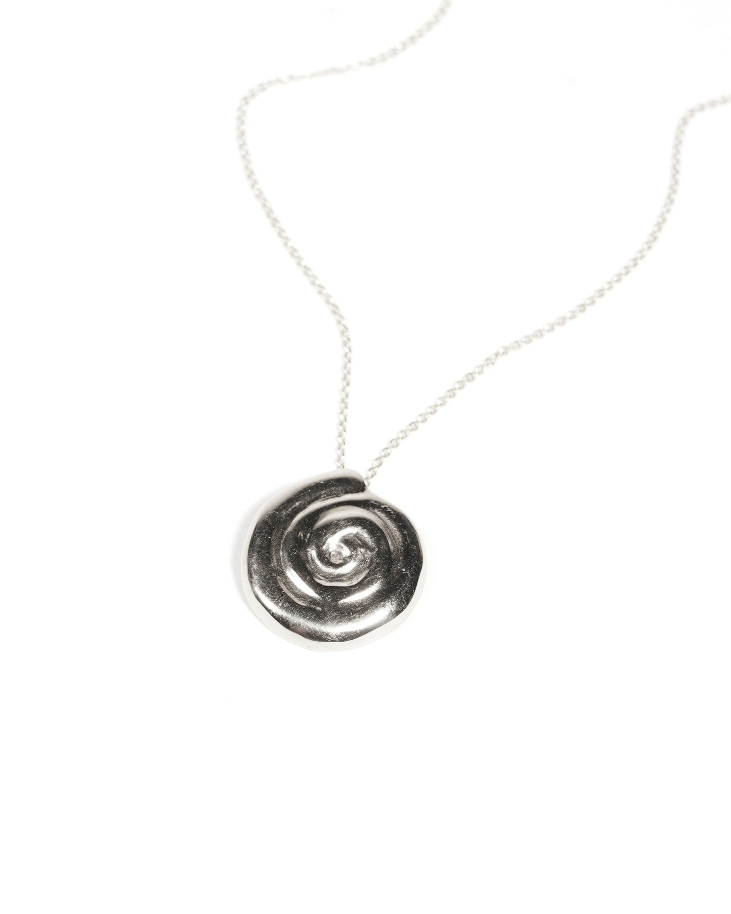 spiral shell necklace