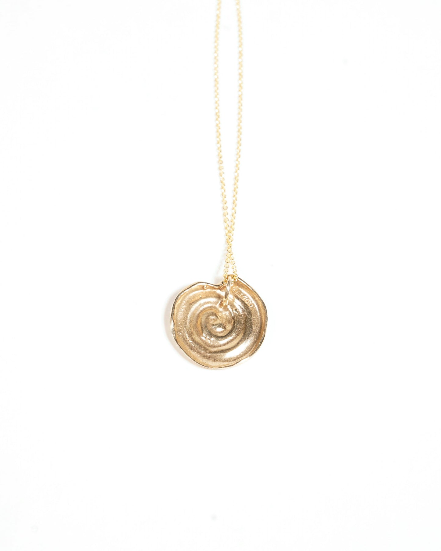 spiral shell necklace