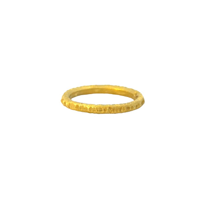 textured stacker ring no.2