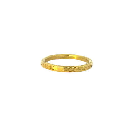 textured stacker ring no.3