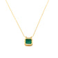 emerald pendant necklace