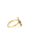 dancing girl petite signet ring - sunset