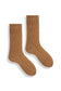 lisa b. / chunky cable wool cashmere crew socks