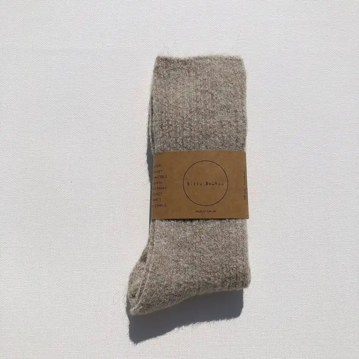 billy bamboo / alpaca wool socks