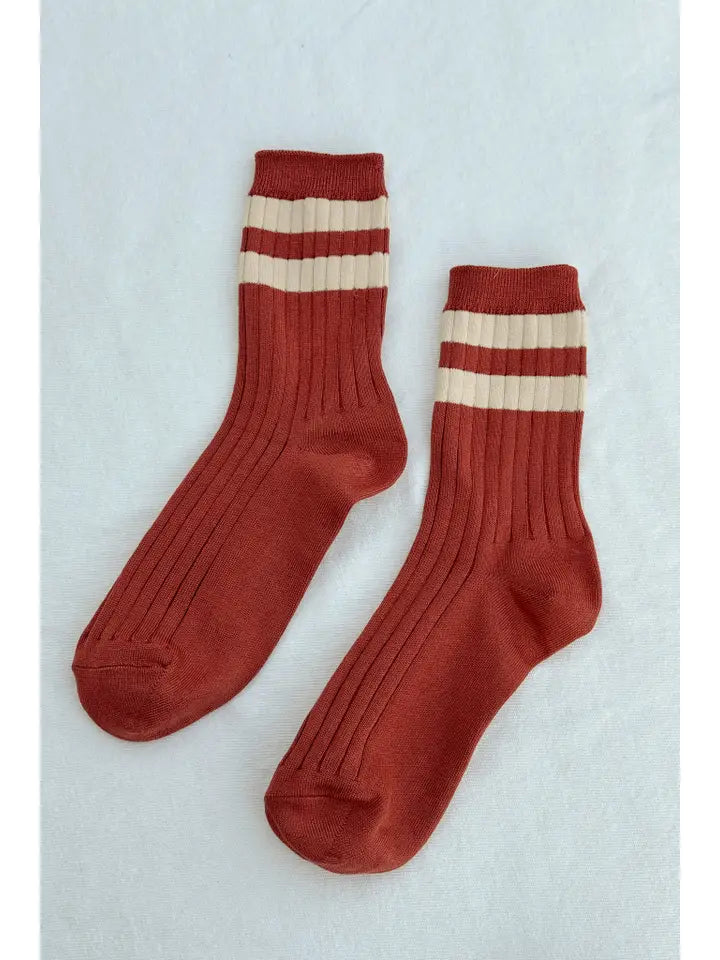 le bon shoppe / her socks - varsity stripe