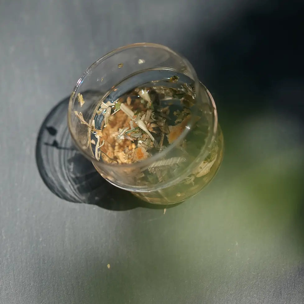 leaves & flowers / loose leaf tea pouch - mt. tamalpais