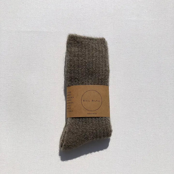 billy bamboo / alpaca wool socks