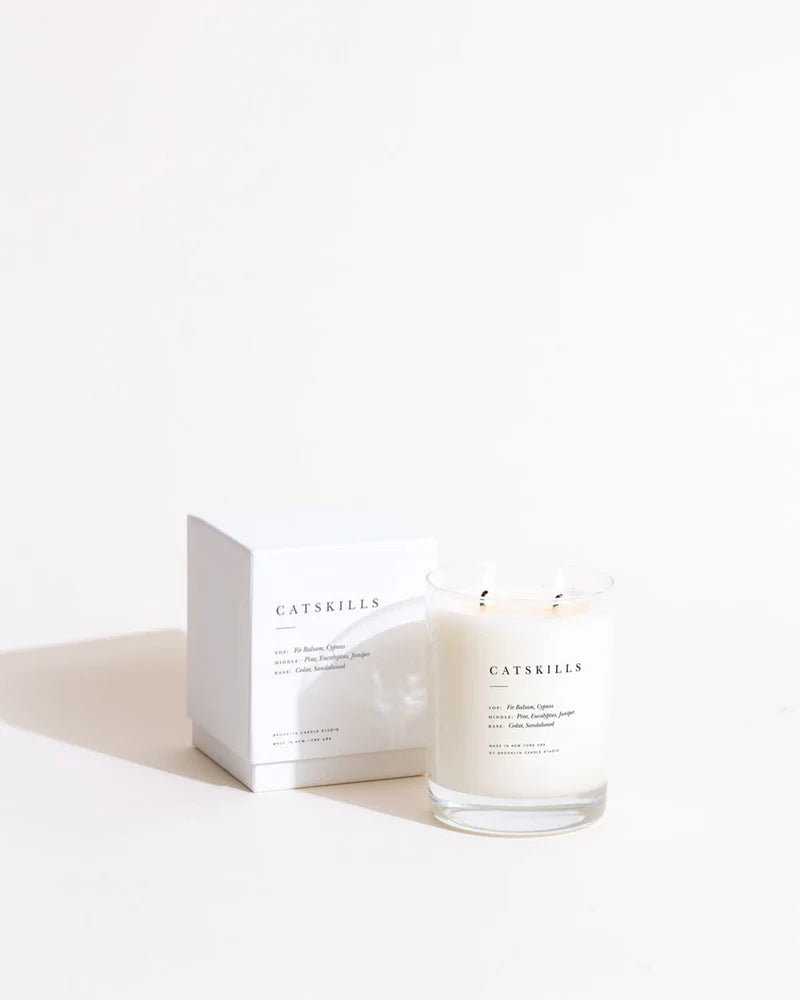 brooklyn candle studio / classic double wick candle - catskills