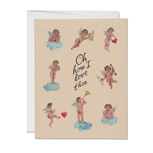 little cupids valentine's day card