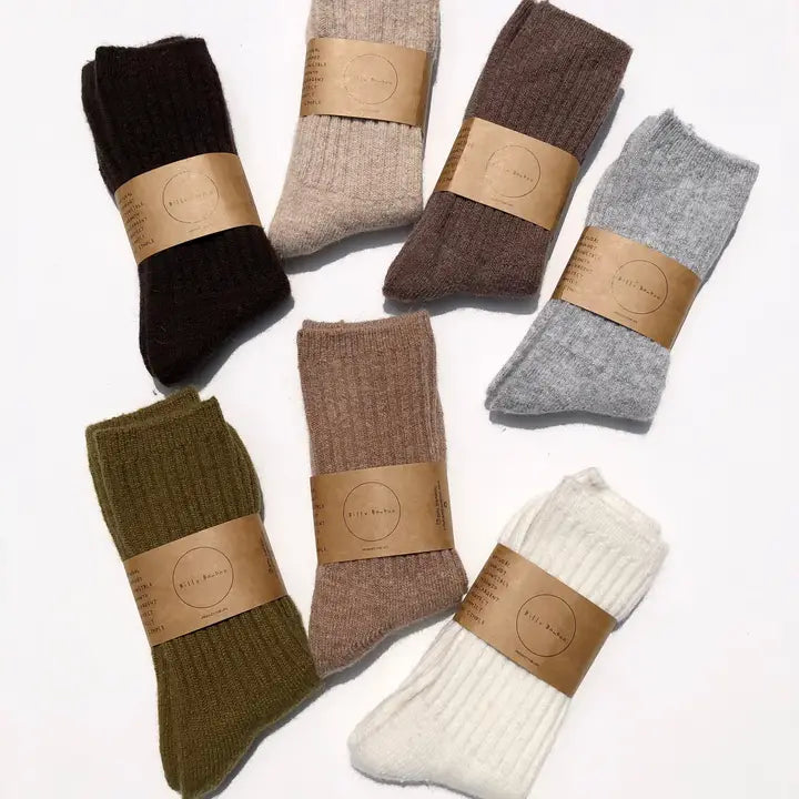 billy bamboo / iceland cottage wool socks