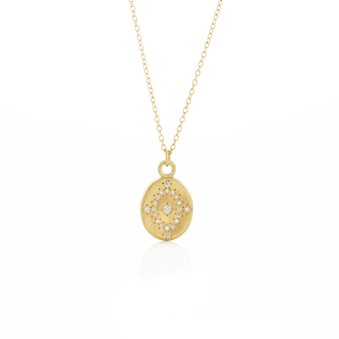 daydream pendant necklace - natural diamond