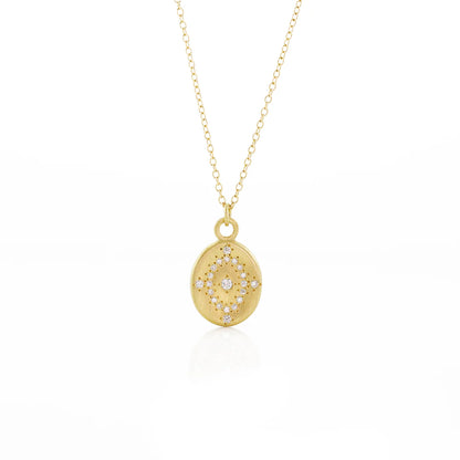 daydream pendant necklace - natural diamond