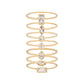 métier / morganite stacking ring