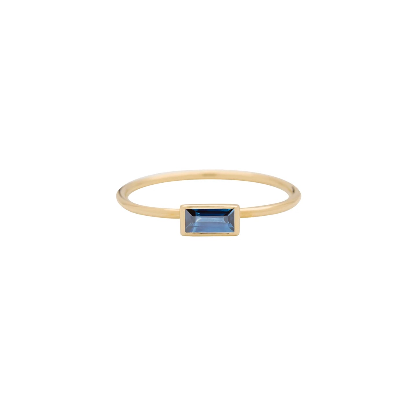 métier / sapphire stacking ring