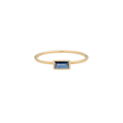 métier / sapphire stacking ring