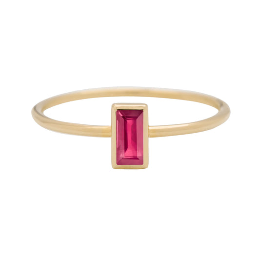 métier / ruby stacking ring