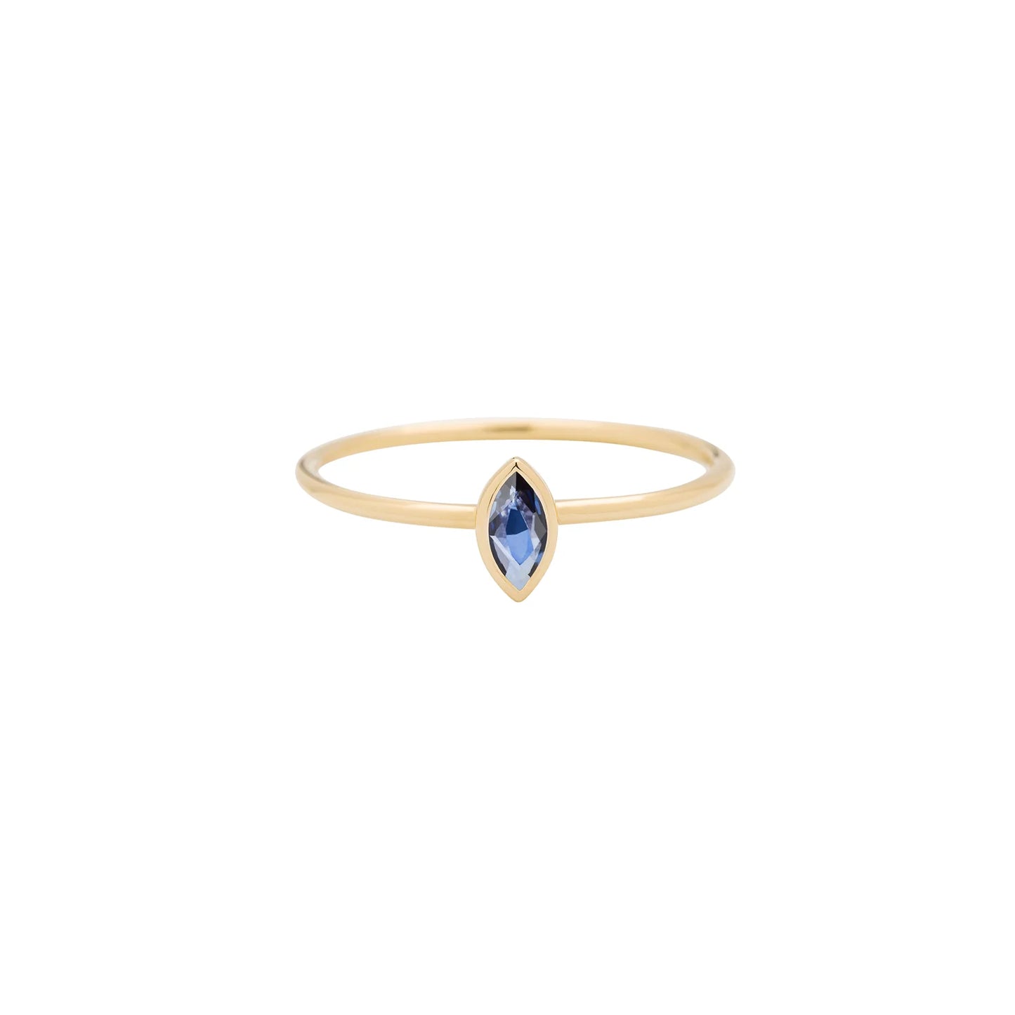 métier / sapphire stacking ring