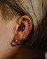 métier / dala droplet beaded stud earring - single