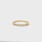 clio ring band - grown diamond