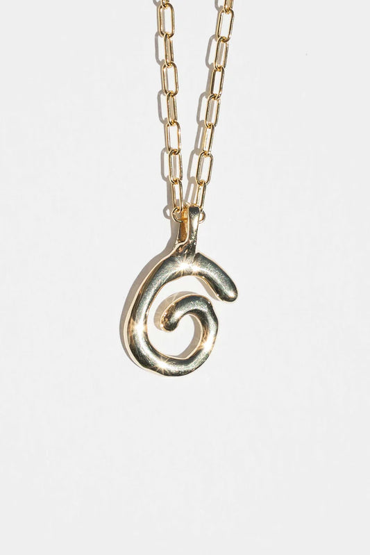 swirl necklace