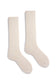 lisa b. / solid wool cashmere crew socks