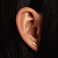 wwake / dash wisp stud earring - single