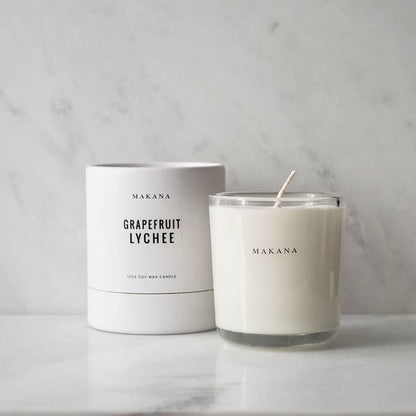 makana / candle - grapefruit lychee