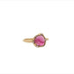 cosmic light ring - pink tourmaline