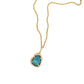 oceanic light necklace - blue tourmaline