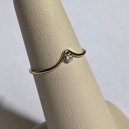 stacking ring / point cz