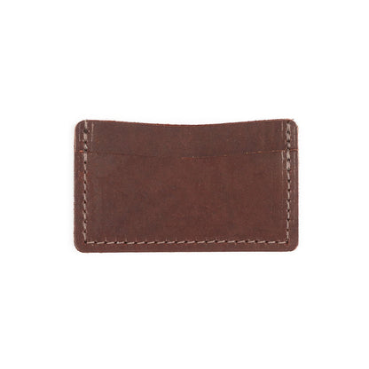 single track leather wallet