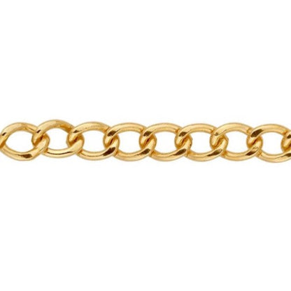 chain bracelet / curb - 4.3mm