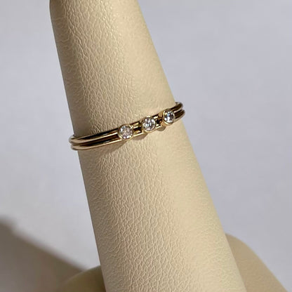 stacking ring / 3 cz